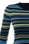 Navy Blue Crop Knitwear Sweater TWOAW22KZ1114 - 6