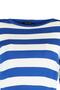 Lacivert Crop Basic Çizgili Triko Kazak TWOAW23KZ00034 - 7