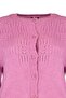 Pembe Yumuşak Dokulu Ajurlu/Delikli Triko Hırka TWOAW21HI0020 - 8