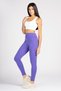 Ultraviolet High Waist Women's Sports Tights with Back Pocket - 6
