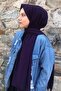 Medina Silk Shawl Purple - 2