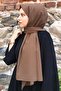 Medina Silk Shawl Chocolate - 2