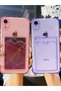 Cornered Transparent Silicone Case with Card Pocket for iPhone Xr - 3