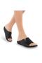 Mena 32219-001 Heel Gel Anatomical Sole Women's Slippers Black 36-40 - 2