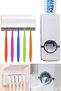 Toothpaste Squeezing Machine Brush Holder Paste Squeezer with 5 Brushes