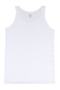 2-Piece Women's White Cotton Camisole Thick Strap Tank Top - 3