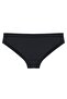 3-Piece Women's Black Cotton Camisole Bikini Panties - 2