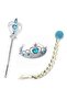 Frozen Elsa 3-Piece Hair Crown Wand Set - 2