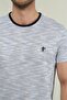 Bricks - Erkek Merserize Pamuk Basic T-shirt - 4
