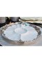 Silver Detailed 5-Piece Porcelain Catering Plate Elegant-520 - 2