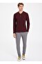 Men's Claret Red T-Shirt - 4