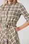 Juliet Plaid Shirt Dress - 6