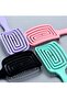 Lom1274 Three-Dimensional Flexible Hair Lightening and Combing Brush, Flexible Pro Brush (turquoise) - 5