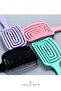 Lom1271 Three-Dimensional Flexible Hair Lightening and Combing Brush, Flexible Pro Brush (black) - 8