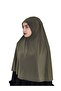 غطاء الصلاة (غطاء الصلاة) جاهز عملي كبير الحجم وأسبار الهدية الكاكي - 2