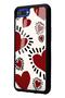 Oppo Real Me C2 Brush Heart Design Glossy Phone Case - 2