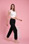 Black Pocket Pajama Bottom - 4