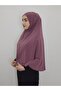 Takmatikk Practical Ready-made Large Scarf Suitable for Hijab Hajj- Umrah-Prayer Lilac - 2