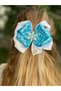 Crystal Snowflake Stone Brooch Buckle Polka Dot Bow Child Adult Buckle - 6