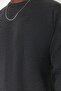 Anthracite Crew Neck Oversize Fit Knitwear Sweater Tmnaw22Kz0146 - 3