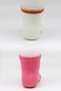 Biorganic Paw 2-Piece Non-Slip Socks 68393 Fuchsia Ecru - 5