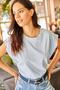 Women's Baby Blue Underarm Piece Bat T-Shirt TSH-19000330