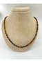 Certified Tiger Eye Hematite Natural Stone Necklace Bracelet 4 Mm, M426 - 4