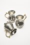 Dmt Gaziantep Copper Hand Embroidered 6 Piece Water & Buttermilk Cup Set Cup Soft Drink Set 1mm - 2