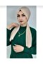 Design Gathered Beige Shawl Bonnet