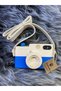 Baby Toy Wooden Camera, 1 Year Old Montessori Toy, Organic Wooden Toy - dark blue - 2