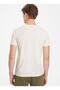 Men's Beige Raw Cotton Protect T-shirt - 3