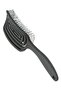 Lom1271 Three-Dimensional Flexible Hair Lightening and Combing Brush, Flexible Pro Brush (black) - 4
