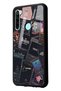 Xiaomi Redmi Note 8 Glossy Phone Case with Retro Music Design - 2