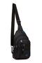 Nw-2033 Shoulder and Waist Bag with Headphones and USB Output Black-blue - 4