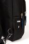 Nw-2033 Shoulder and Waist Bag with Headphones and USB Output Black-blue - 6
