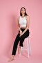 Black Pocket Pajama Bottom - 5