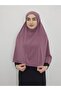 Takmatikk Practical Ready-made Large Scarf Suitable for Hijab Hajj- Umrah-Prayer Lilac