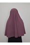 Takmatikk Practical Ready-made Large Scarf Suitable for Hijab Hajj- Umrah-Prayer Lilac - 3