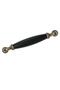 Porcelain Handle Cabinet Drawer Furniture Kitchen Handle Ruby 96mm(9.6CM)-matsiyah-antique Metal Leg-stk1625 - 3