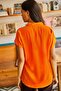 Women's Orange Bat Viscose Shirt GML-19000617 - 2