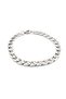 Unisex Steel Bracelet with Crushing Chain