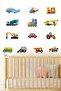 Small Construction Machinery and Vehicles Children's Room Wall Sticker Set Wall Decoration - 3
