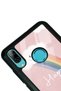 حافظة هاتف هواوي P20 Lite بتصميم Happy Cloud لامعة - 3
