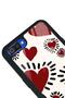 Oppo Real Me C2 Brush Heart Design Glossy Phone Case - 3