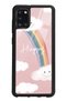 Glossy Phone Case for Samsung A31 Happy Cloude Design