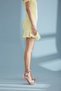 Adriana Single Band Ribbon Detailed Powder Velvet 10 cm Women's Classic Heeled Shoes - 6