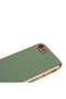 iPhone 7 Compatible Case Gold Edged Silicone Colored Bark Cover - 4