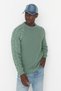 Mint Casual Unisex Regular Fit Woolen Crew Neck Hair Knit Detail Knitwear Sweater Tmnaw22Kz2059