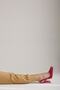 Monica Suede Fuchsia Suede 10 cm Women's Stiletto, High Heels - 4