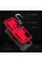 Case for Samsung Galaxy Z Flip 3 Dual Layer Tank Ring Magnet Colorful Vega Cover - 3